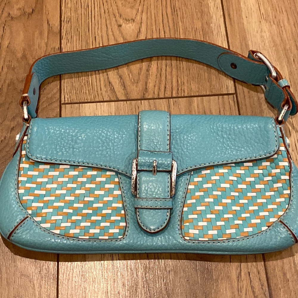 Michael Kors turquoise bag